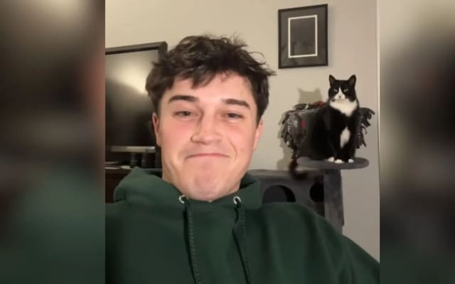 Man and Cat Bond