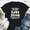 I Only Wanted 10 Cats Standard Tee Black