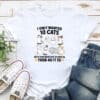 I Only Wanted 10 Cats Standard Tee White