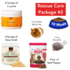 Name A Cat - Karlee's Angels Pet Rescue Care Package-  Includes: 2 Collars, 8 Scoops of Bone Broth, 8 Scoops of Lysine, Gray Mouse Cat Toy, Chubby Mouse Kitty Toy, 3 tsp’s of Beef Food Topper and 10 Meals For Cats In Need for $30.00 **