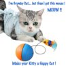 Chase the Mouse Pounce & Pulse Electric Cat Ball – Smart, Interactive Playtime! & Helps Feed Hungry Cats in Need - Image 3