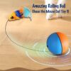 Chase the Mouse Pounce & Pulse Electric Cat Ball – Smart, Interactive Playtime! & Helps Feed Hungry Cats in Need
