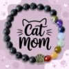 "Cat Mom" - Rainbow Bridge - I Will Love You Forever Bracelet