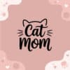 "Cat Mom" - STRĀ Cat Beaded Bracelet- Natural Dark Blue Fossil- Donates 10 Meals to Help Feed Hungry Stray Cats - Image 3