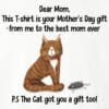 This T-Shirt Is Your Mother’s Day Gif Standard Tee White - Image 2