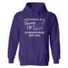 I Just Know My Cat Is Tearing Up The Rainbow Bridge Right Now Hoodie Purple