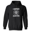 I Support Putting Animal Abusers To Sleep II Hoodie Black