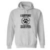 I Support Putting Animal Abusers To Sleep II Hoodie Heather Grey