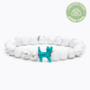 "To The Best Cat Mom" - STRĀ Cat Beaded Bracelet- White Howlite Stone - Donates 10 Meals to Help Feed Hungry Stray Cats - Image 2
