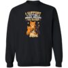 I Support Putting Animal Abusers To Sleep Cute Sweatshirt Black