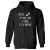 Rescue: It’s Not Just A Verb, It’s A Promise Hoodie Black