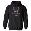 I’m Only Talking To My Cat Today Hoodie Black