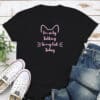 I’m Only Talking To My Cat Today Standard Tee Black