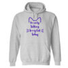I’m Only Talking To My Cat Today Hoodie Heather Grey