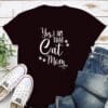 Yes, I Am That Cat Mom Standard Tee Black