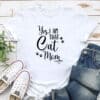 Yes, I Am That Cat Mom Standard Tee White