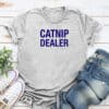 Catnip Dealer Standard Tee Heather Grey