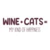 Wine + Cats Standard Tee White - Image 2