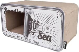 District 70 Sardine Cardboard Cat Scratcher