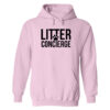 Litter Concierge Hoodie Light Pink