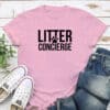 Litter Concierge Standard Tee Light Pink