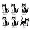 My Cat Is Very Well Trained Standard Tee White - Image 2