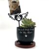 Fund 50 Meals for $25.00 and Get A FREE Heavenly Paws: ‘Sometimes God Sends Angels’ Wooden Sign and Forever in My Heart Cat Paw Wing Garden Pot with Angel Wing Photo Stake - Image 8