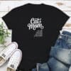 Cat Mom List Standard Tee Black