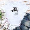 Cat Mom List Standard Tee White