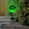 FREE Stake Light with Purchase of Rainbow Guiding Paw Solar Garden Chime - Image 11