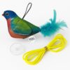 Fund 50 Meals for $25.00 and Get 4 FREE Cat Toys- Bubbles the Catnip Fish, Bobble Mouse Teaser, Midnight Pounce Teaser Cat Toy and FlutterChirp Hanging Bird - Image 9