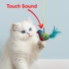 Fund 50 Meals for $25.00 and Get 4 FREE Cat Toys- Bubbles the Catnip Fish, Bobble Mouse Teaser, Midnight Pounce Teaser Cat Toy and FlutterChirp Hanging Bird - Image 8