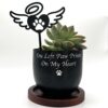 Fund 50 Meals for $25.00 and Get A FREE Heavenly Paws: ‘Sometimes God Sends Angels’ Wooden Sign and Forever in My Heart Cat Paw Wing Garden Pot with Angel Wing Photo Stake - Image 9