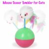 Fund 50 Meals for $25.00 and Get 4 FREE Cat Toys- Bubbles the Catnip Fish, Bobble Mouse Teaser, Midnight Pounce Teaser Cat Toy and FlutterChirp Hanging Bird - Image 4