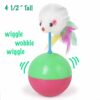 Fund 50 Meals for $25.00 and Get 4 FREE Cat Toys- Bubbles the Catnip Fish, Bobble Mouse Teaser, Midnight Pounce Teaser Cat Toy and FlutterChirp Hanging Bird - Image 5