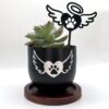 Fund 50 Meals for $25.00 and Get A FREE Heavenly Paws: ‘Sometimes God Sends Angels’ Wooden Sign and Forever in My Heart Cat Paw Wing Garden Pot with Angel Wing Photo Stake - Image 10