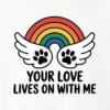 Your Love Lives On With Me Standard Tee White - Image 2