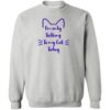 I’m Only Talking To My Cat Today Sweatshirt Heather Grey