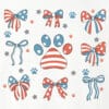 Patriotic Paw & Bows Standard Tee White - Image 2