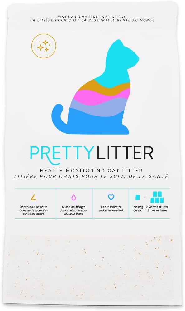 PrettyLitter Health Monitoring Crystal Cat Litter