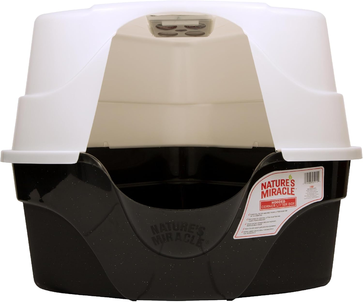 Nature's Miracle High Sided Corner Cat Litter Box