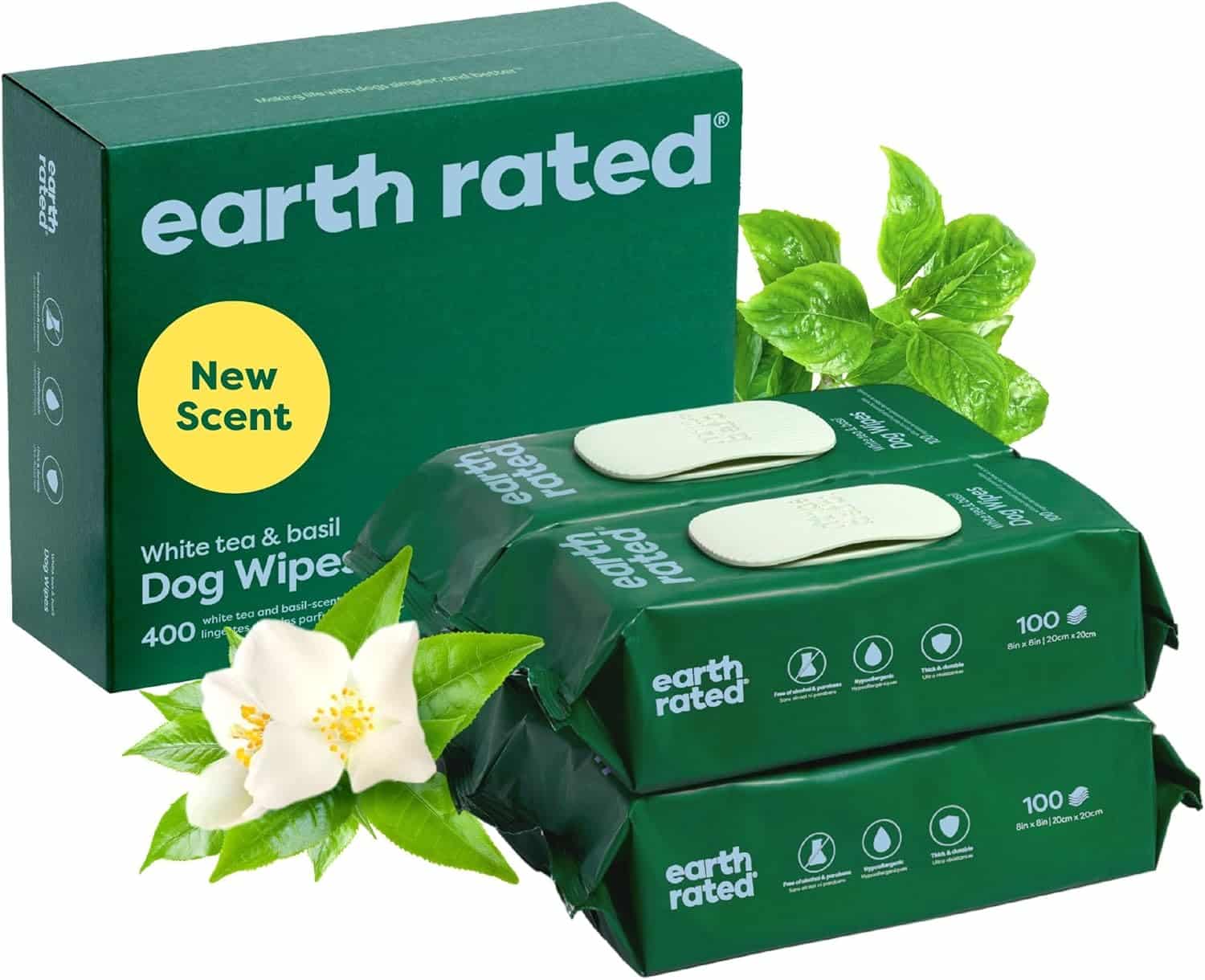 Earth Rated dog and cat wipes