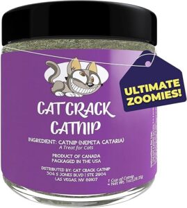 Cat Crack Catnip, Zoomie-Inducing Cat Nip Blend