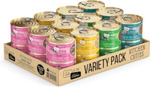 
Weruva Cats in The Kitchen, Kitchen Cuties Variety Pack, Wet Cat Food