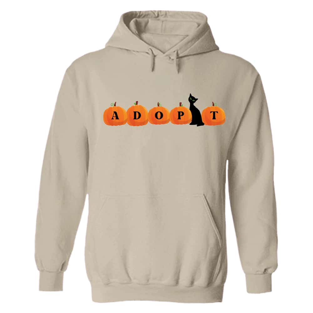 Adopt Pumpkins Hoodie Sand