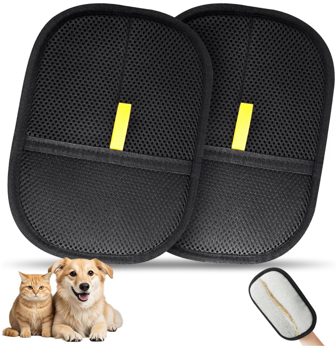 cat hair grooming glove