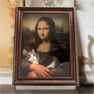 Texsens Mona Lisa Cat Bed - 3-in-1 