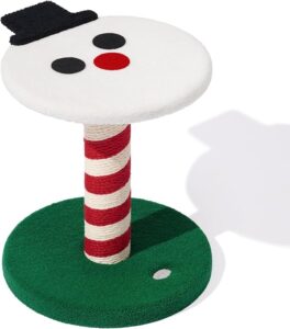 VETRESKA 18.1" Snowman Cat Scratching Post