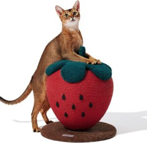 VETRESKA Strawberry Cat Scratching Post
