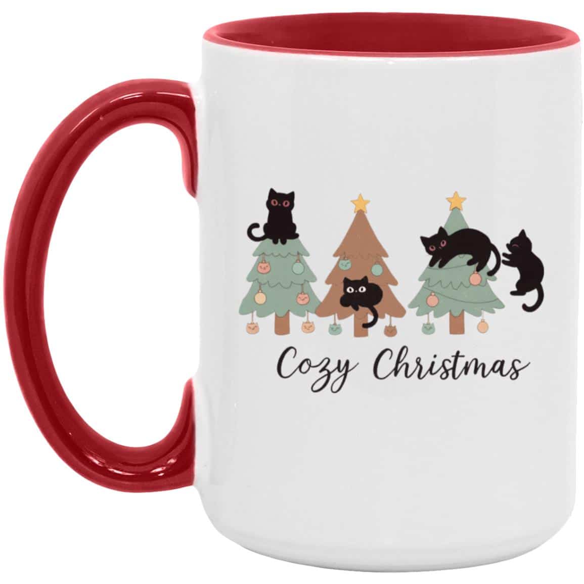 Cozy Christmas 15oz Accent Mug